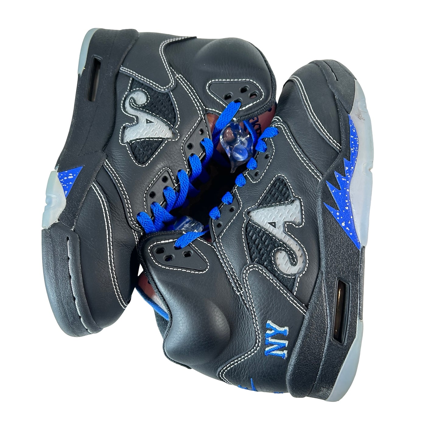 DV4982 004 Jordan 5 Retro Awake NY Black (PROMO) [USED] - 5 M (Used)