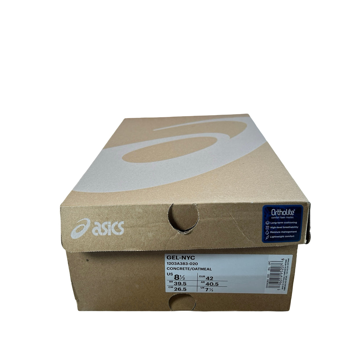 1203A383 020 ASICS Gel-NYC Concrete Oatmeal [USED] - 8.5 M (Used)