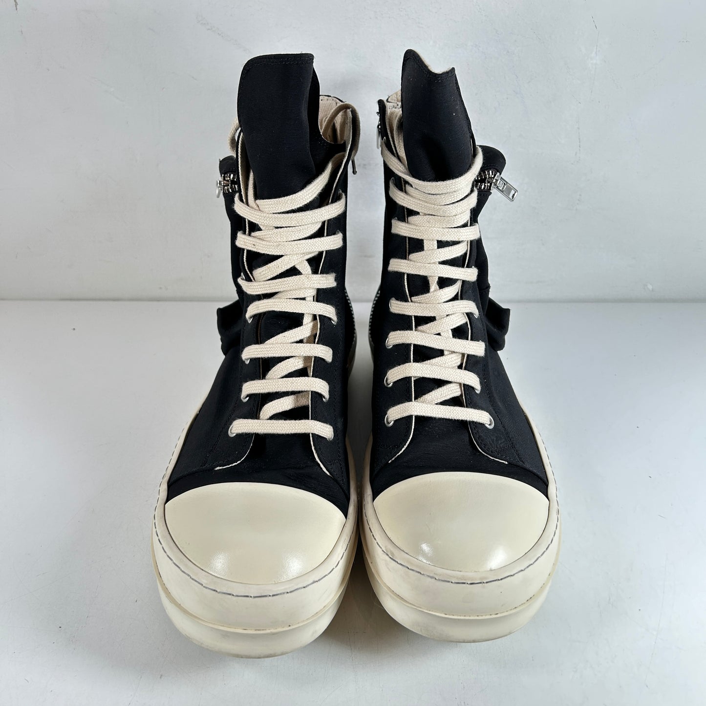 DU01B7801 MU 911 Rick Owens DRKSHDW Ramones Cargo Black Dark Dust Milk [USED] - 44 EU / 11 US (Used)