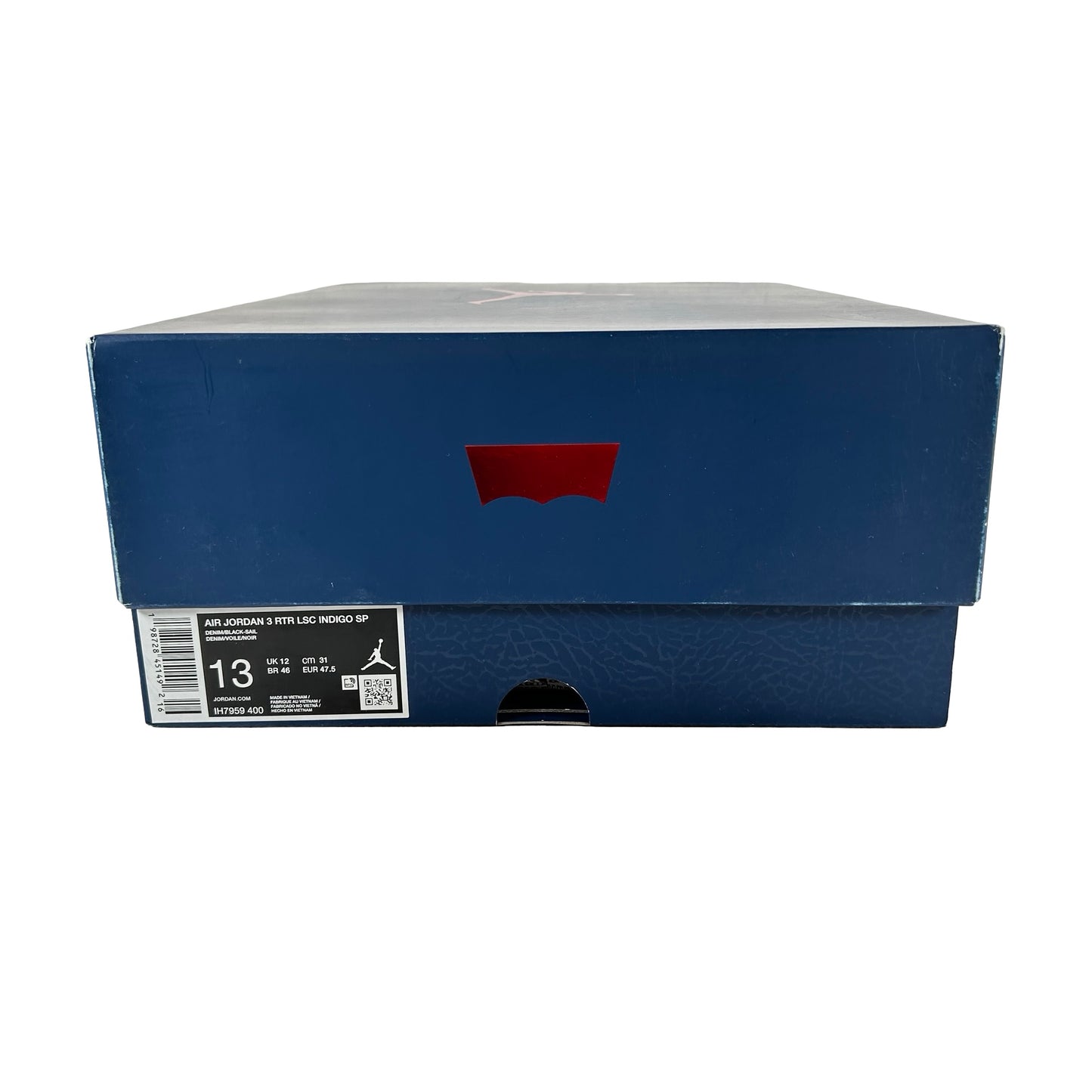 IH7959 400 Air Jordan 3 Retro Levi’s Indigo [USED] - 13 M (Used)