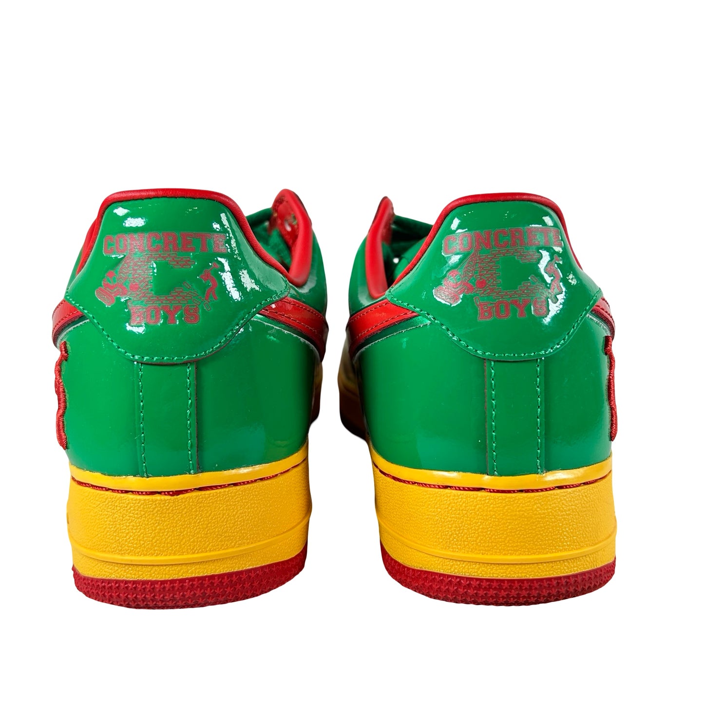 IH4383 300 Nike Air Force 1 Low Lil Yachty Concrete Boys Lucky Green [USED] - 10 M (Used)