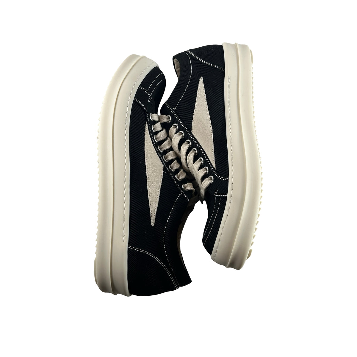 DU02D2803 DOLVS 911 Rick Owens DRKSHDW Vintage Low Black Milk