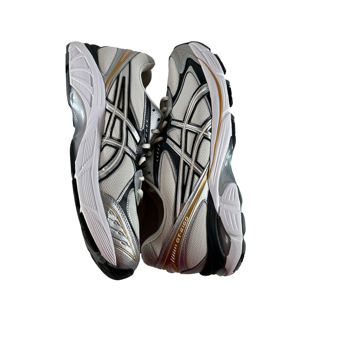 1203A320 100 ASICS GT-2160 Cream Pure Silver Gold [USED] - 13 M (Used2)