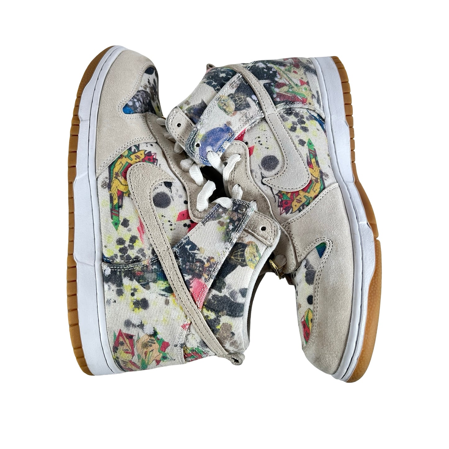 FD8779 100 Nike SB Dunk High Supreme Rammellzee [USED] - 10.5 M (Used4)