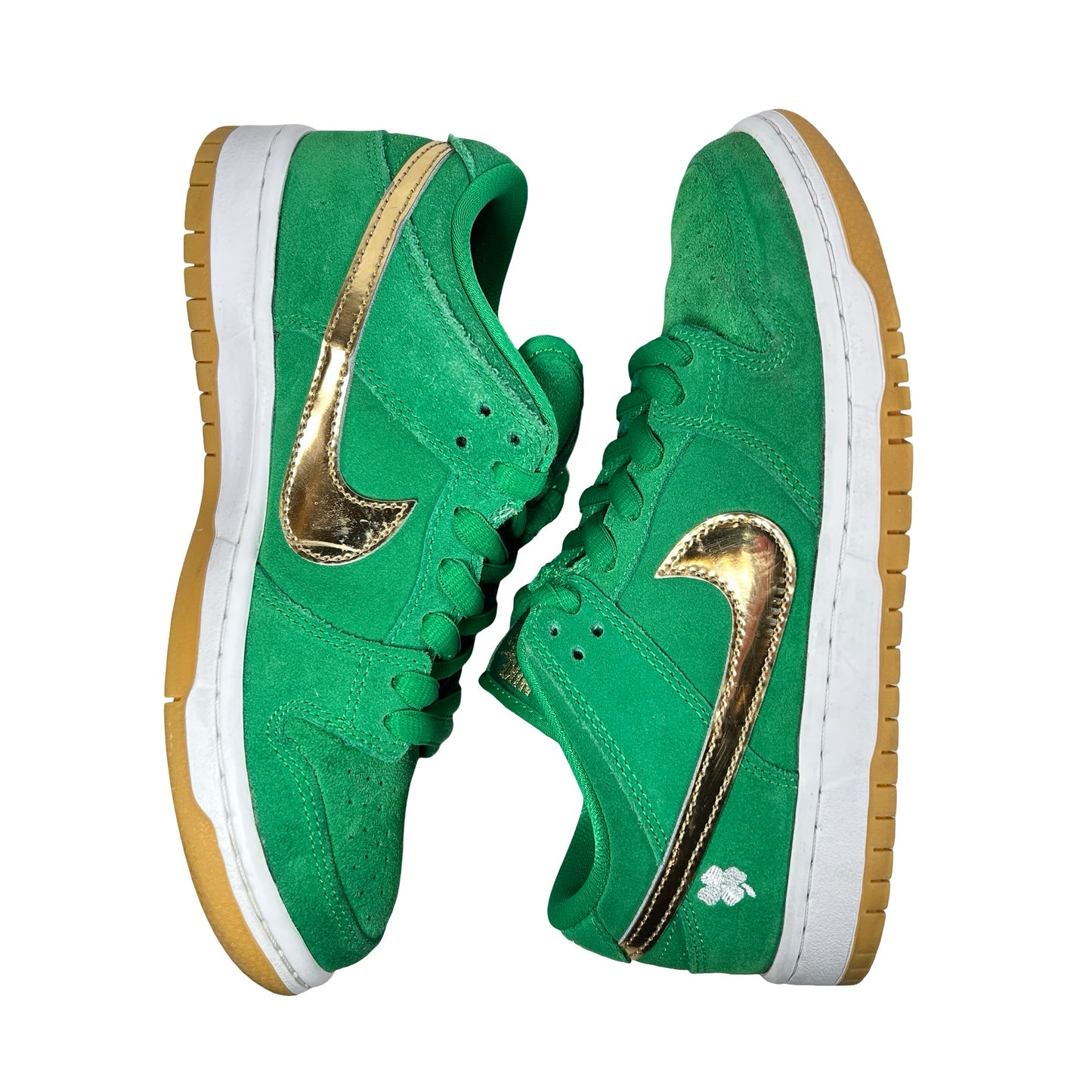 BQ6817 303 Nike SB Dunk Low Pro St. Patrick's Day (2022) [USED] - 6 M (Used)
