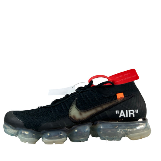 AA3831 002 Nike Air VaporMax Off-White Black (2018) - 9 M (Swooshes Yellowing)