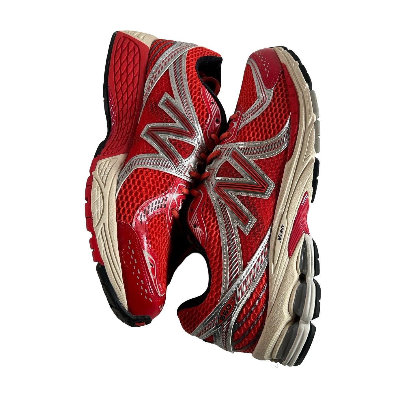 ML860DD2 New Balance 860v2 Aimé Leon Dore Red Grey [USED] - 10 M (Used)