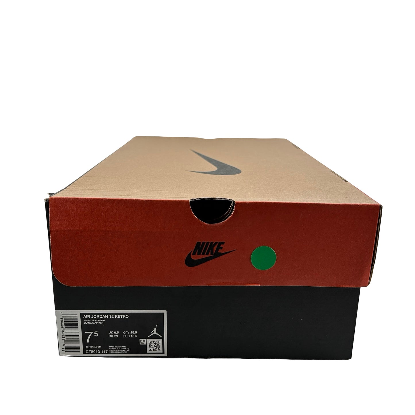 CT8013 117 Jordan 12 Retro Taxi (2025) [USED] - 7.5 M (Used)