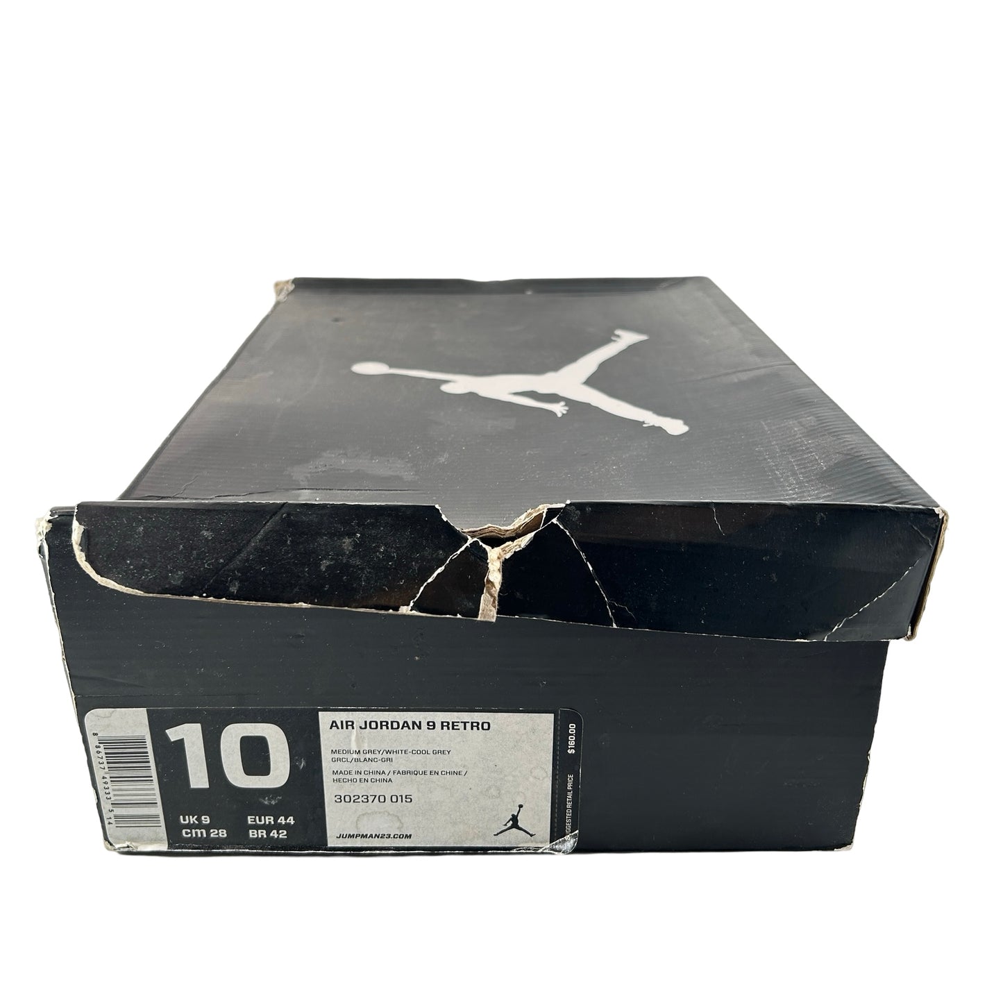 302370 015 Jordan 9 Retro Cool Grey (2012) [USED] - 10 M (Used)