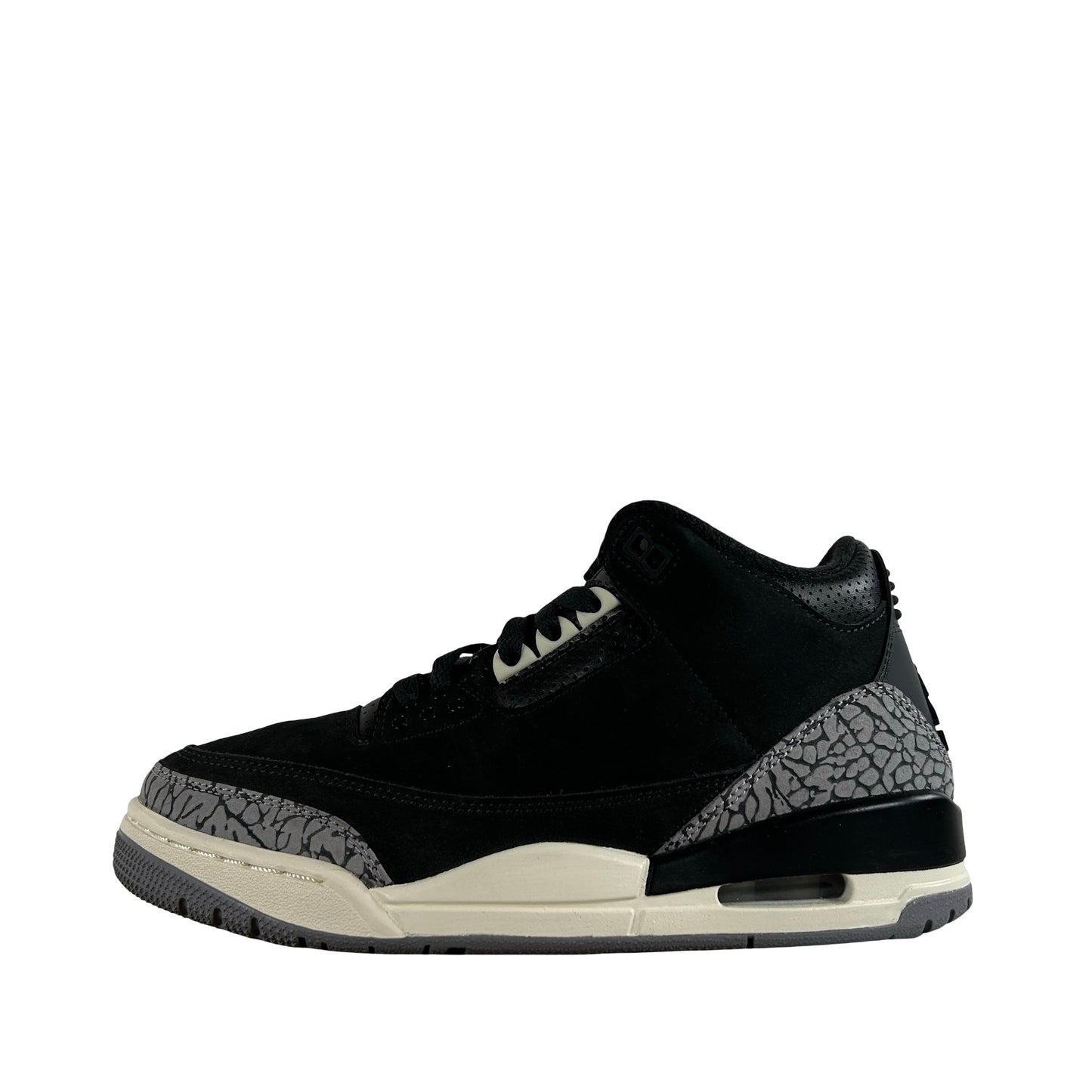 CK9246 001 Jordan 3 Retro Off Noir (Women's) [USED] - 8 W (Used2)