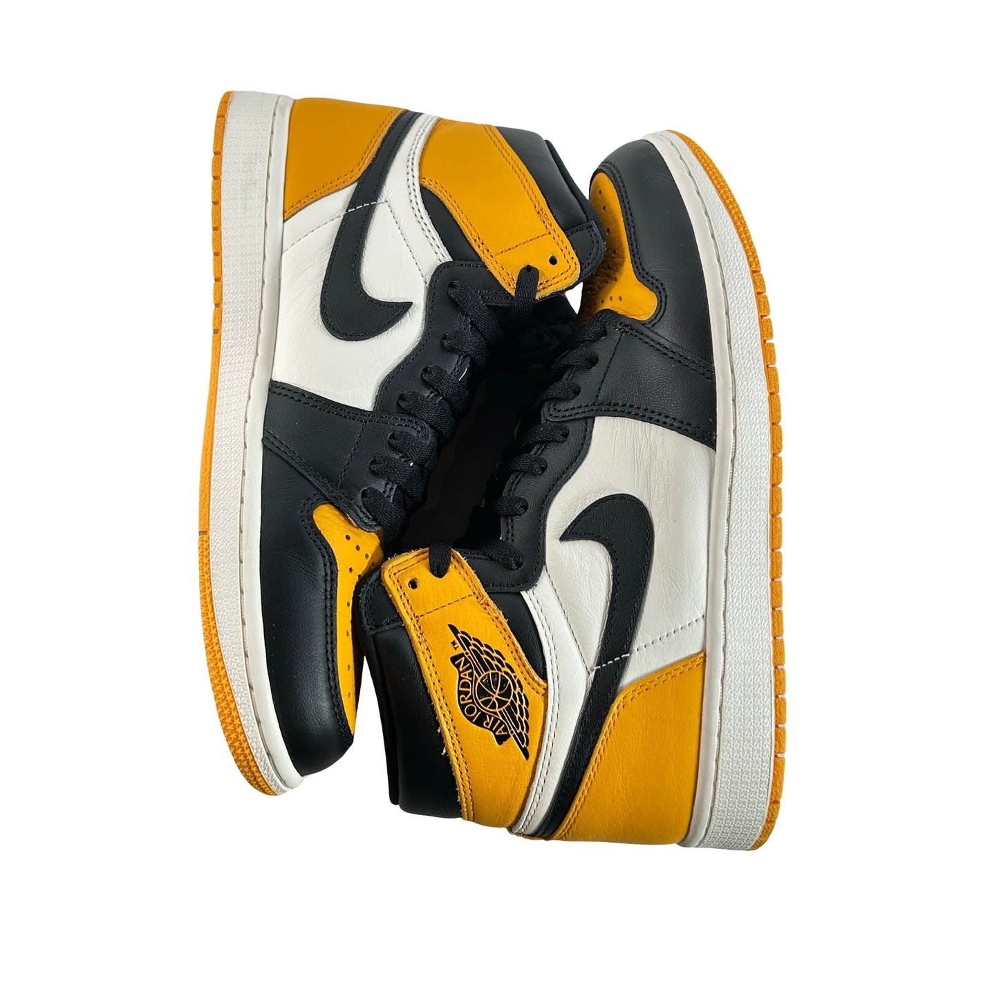 555088 711 Jordan 1 Retro High OG Yellow Toe [USED] - 9 M (Used5)