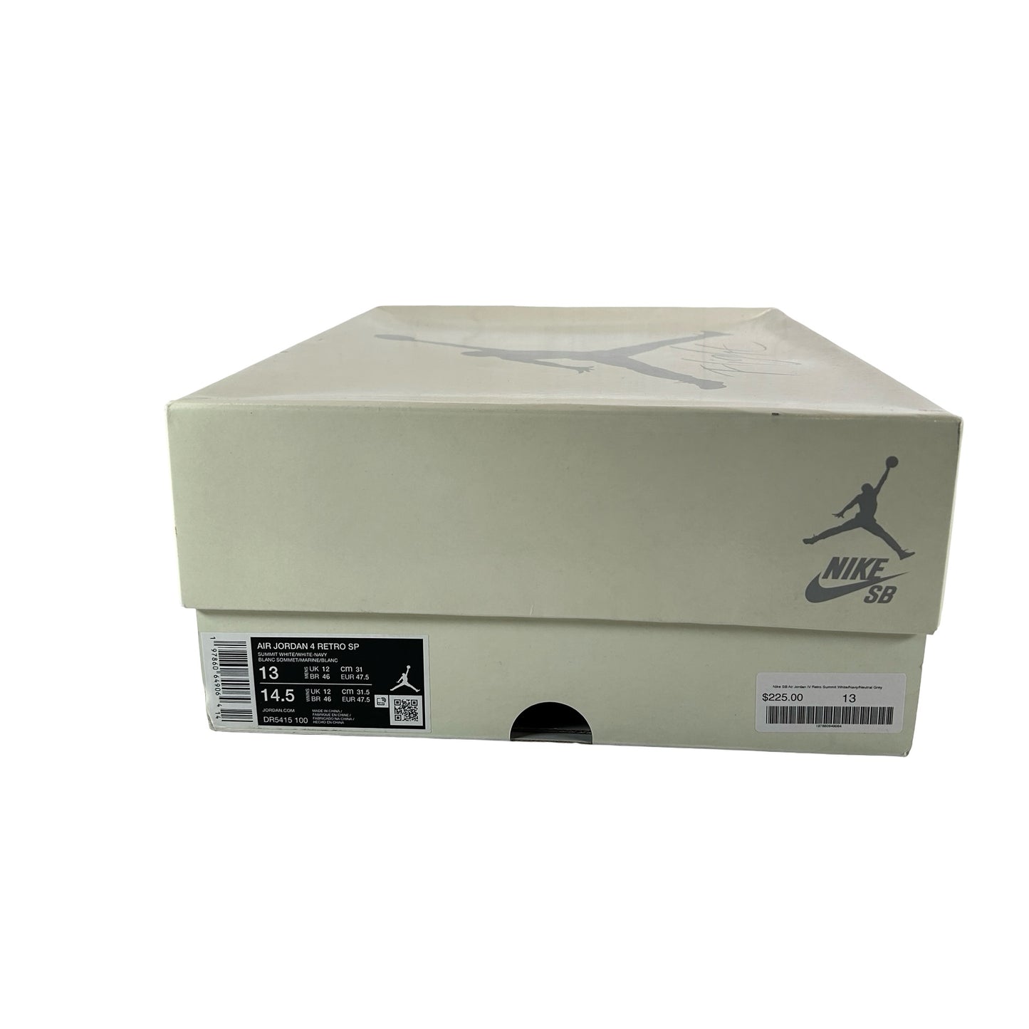 DR5415 100 Jordan 4 Retro SB Navy [USED] - 13 M (Used)