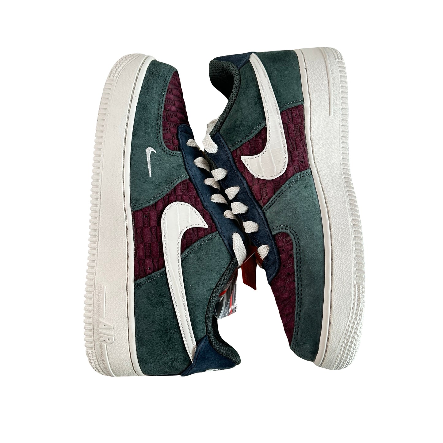 IM6037 600 Nike Air Force 1 Low Kith Night Maroon (GS)
