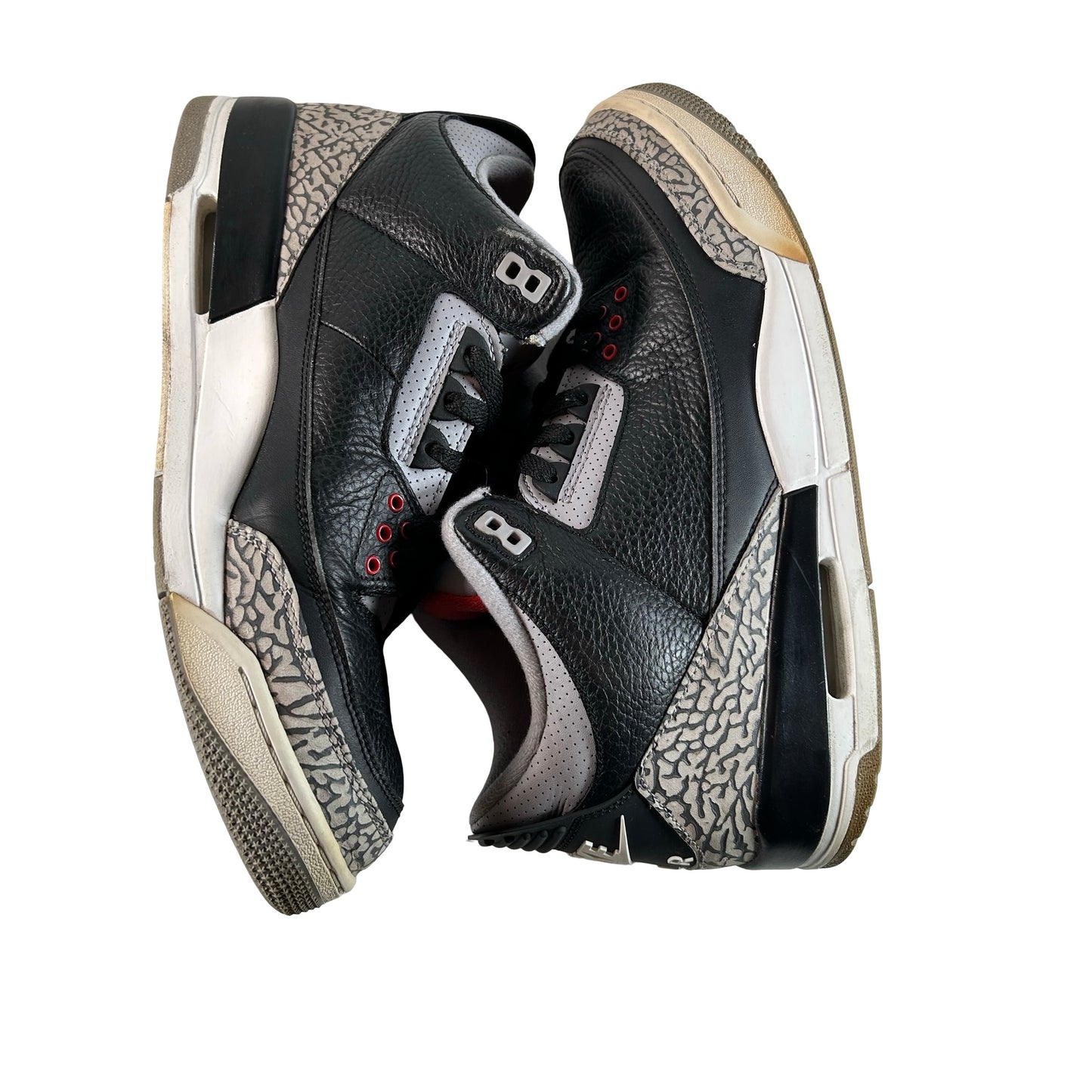 854262 001 Jordan 3 Black Cement 2018 [USED] - 11.5 M (Used11)