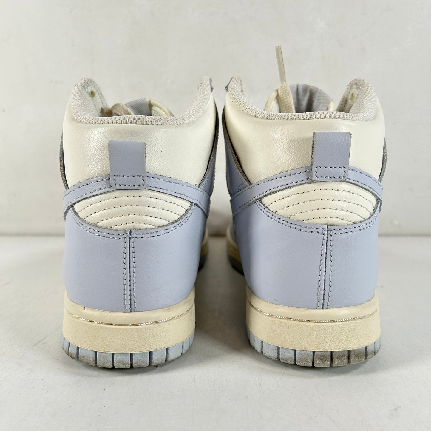DD1869 102 Nike Dunk High Sail Football Grey (Women's) [USED] - 6.5 W (Used)