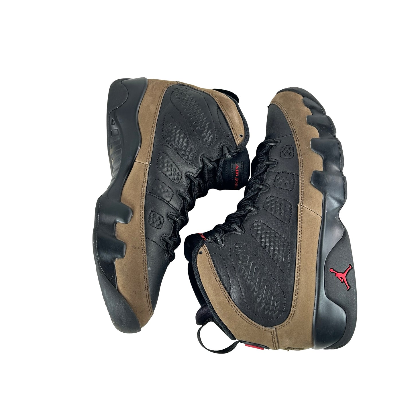 HV4794 030 Air Jordan 9 Retro Olive (2024) [USED] - 9.5 M (Used2) (No Box2)