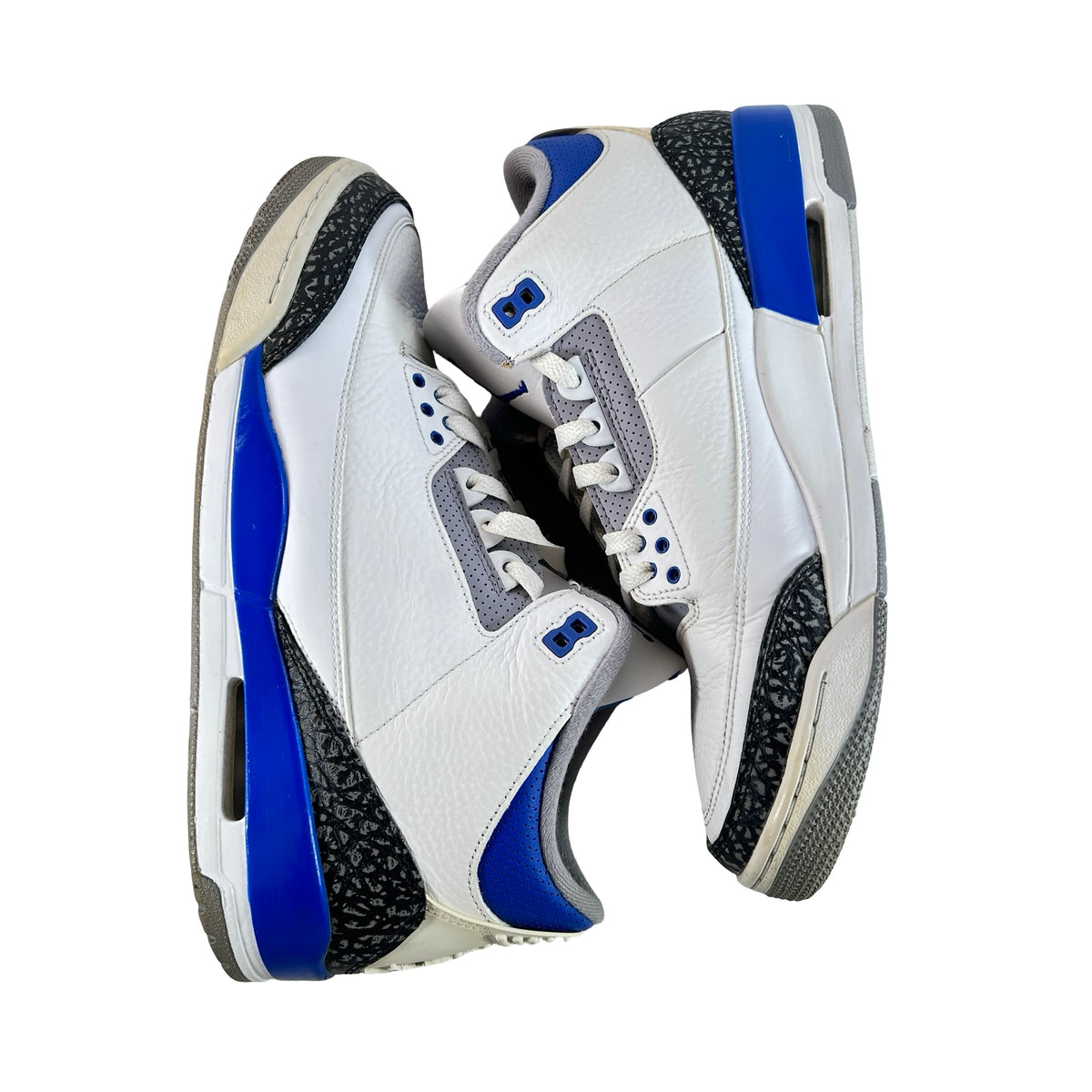 CT8532 145 Jordan 3 Retro Racer Blue [USED] - 11.5 M (Used4)