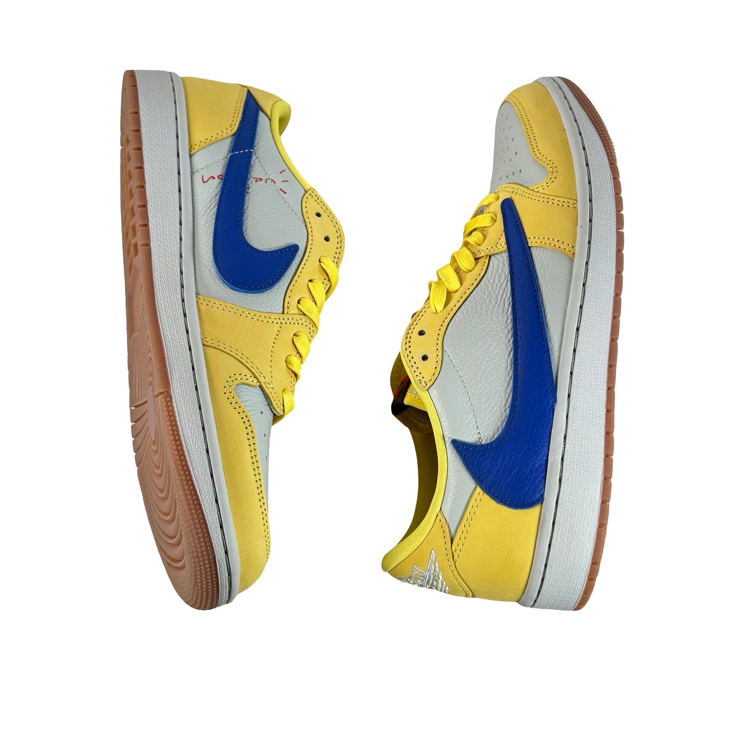 DZ4137 700 Jordan 1 Retro Low OG SP Travis Scott Canary (Women's) [USED] - 11.5 W (Used4)