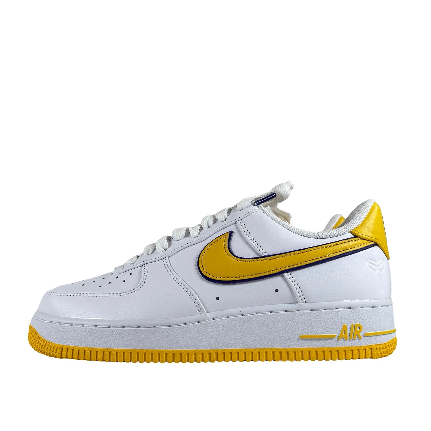 FZ1151 100 Nike Air Force 1 Low Retro QS Kobe Bryant Lakers Home [CONDITIONAL] - 8.5 M (Small Mark On Left Sole)
