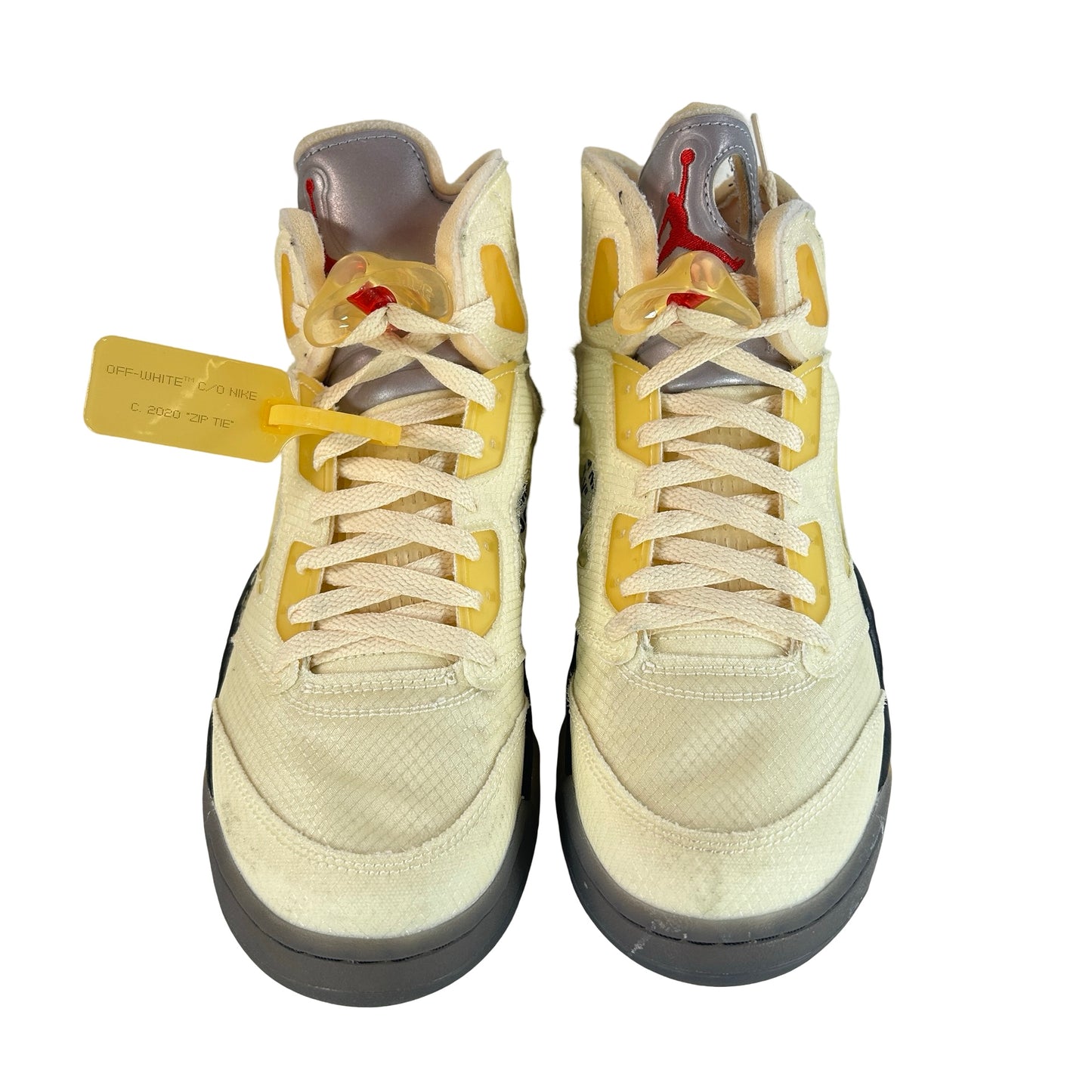 DH8565 100 Jordan 5 Off-White Sail [USED] - 9 M (Used5)