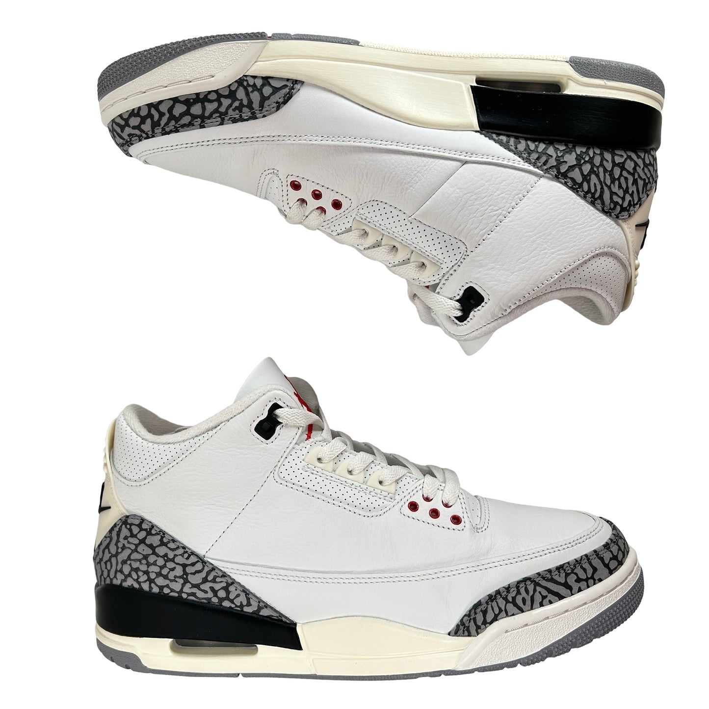 DN3707 100 Jordan 3 Retro White Cement Reimagined [USED] - 10.5 M (VNDS)