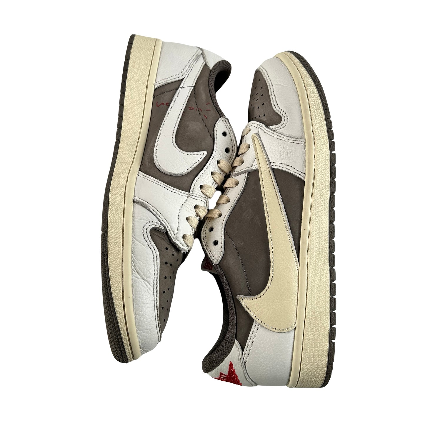 DM7866 162 Jordan 1 Retro Low OG SP Travis Scott Reverse Mocha [USED] - 9 M (Used9)