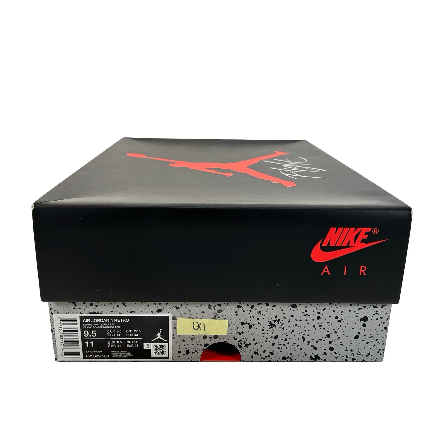 FV5029 100 Jordan 4 Retro White Cement (2025) [USED] - 9.5 M (Used11)