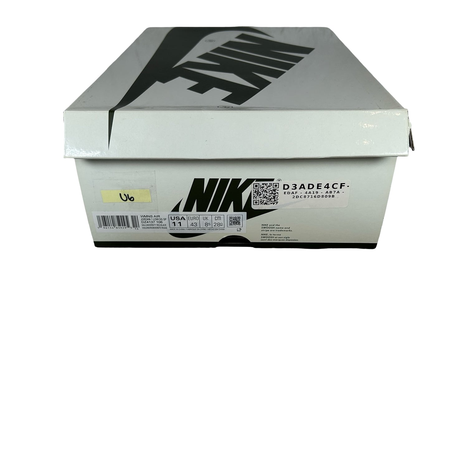 DZ4137 106 Jordan 1 Retro Low OG SP Travis Scott Olive (W) [USED] - 11 W (Used6)