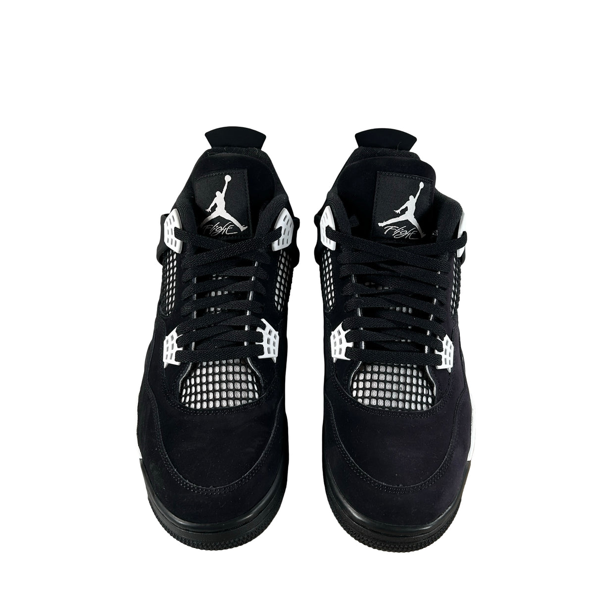 FQ8138 001 Air Jordan 4 Retro White Thunder [USED] - 12 M (Used2) (No Box2)