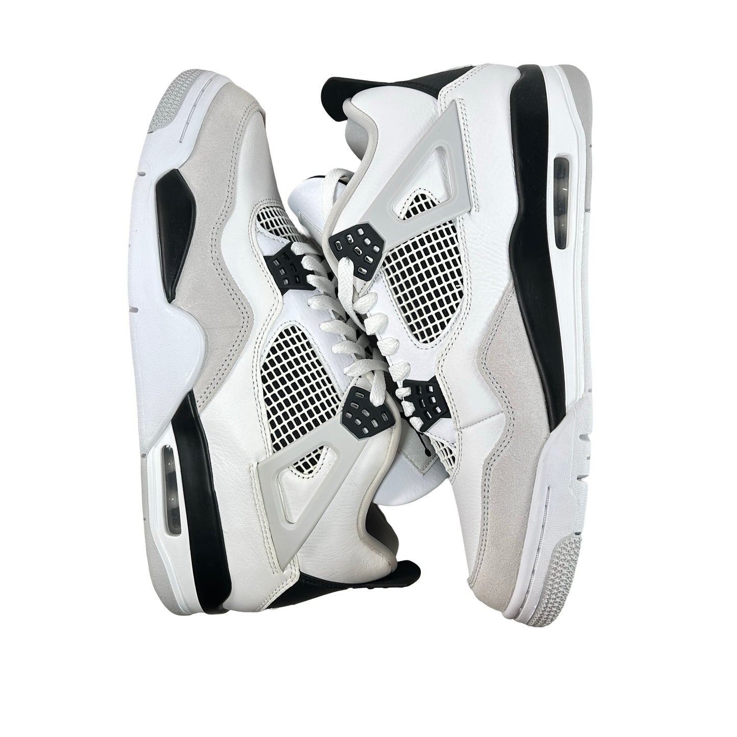 DH6927 111 Jordan 4 Retro Military Black [CONDITIONAL] - 11 M (Yellowing left outside panel)