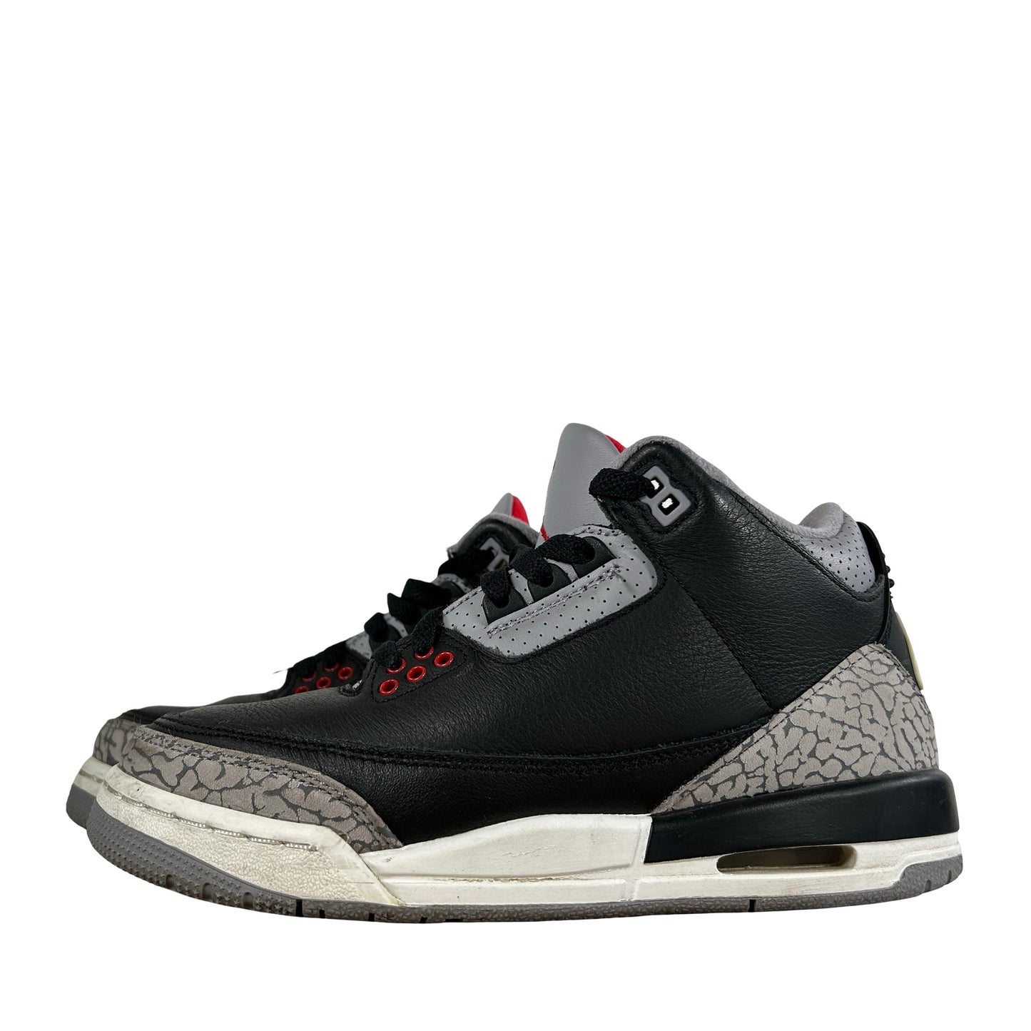 DM0967 010 Jordan 3 Retro Black Cement (2024) (GS) [USED] - 4.5 Y (Used)