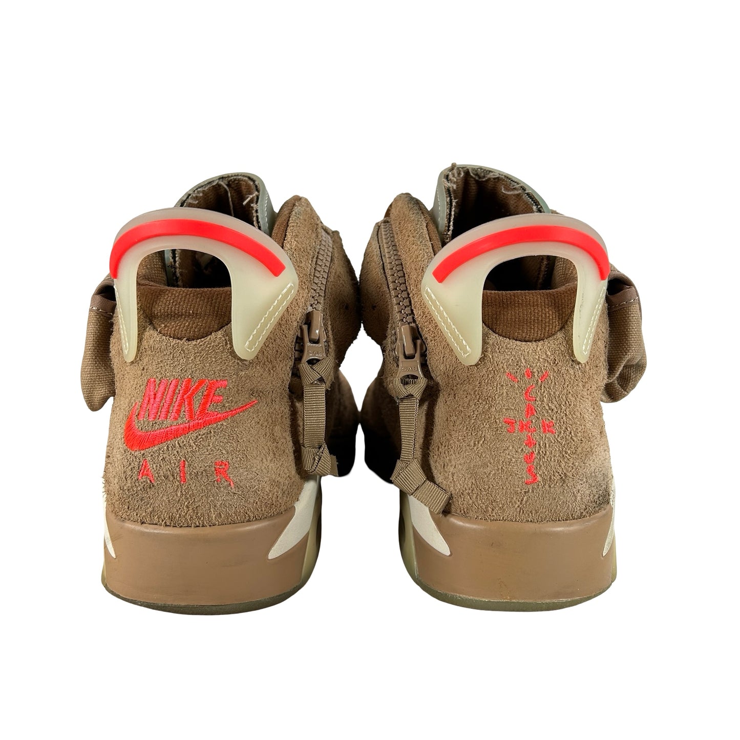DH0690 200 Jordan 6 Retro Travis Scott British Khaki [USED] - 9.5 M (Used6)