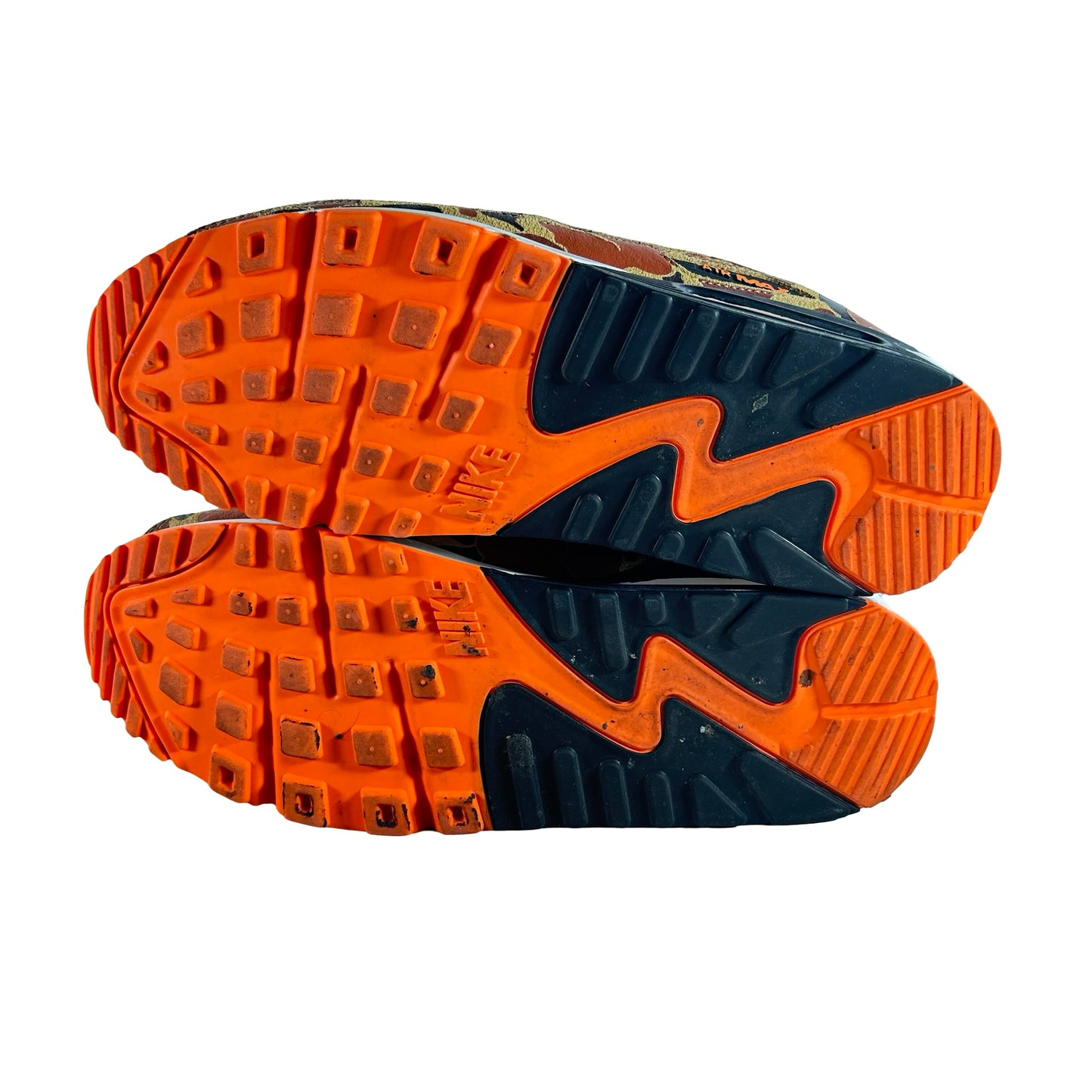 CW4039 800  Nike Air Max 90 Duck Camo Orange [USED] - 11 M (Used) (No Box)
