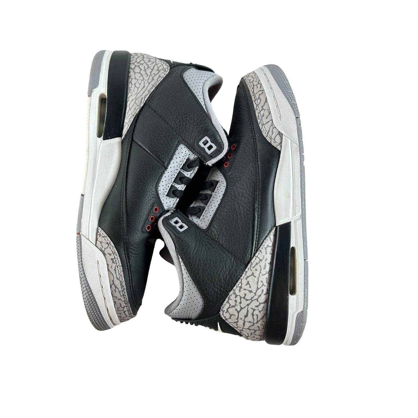 DM0967 010 Jordan 3 Retro Black Cement (2024) (GS) [USED] - 6.5 Y (Used2) (No Box2)