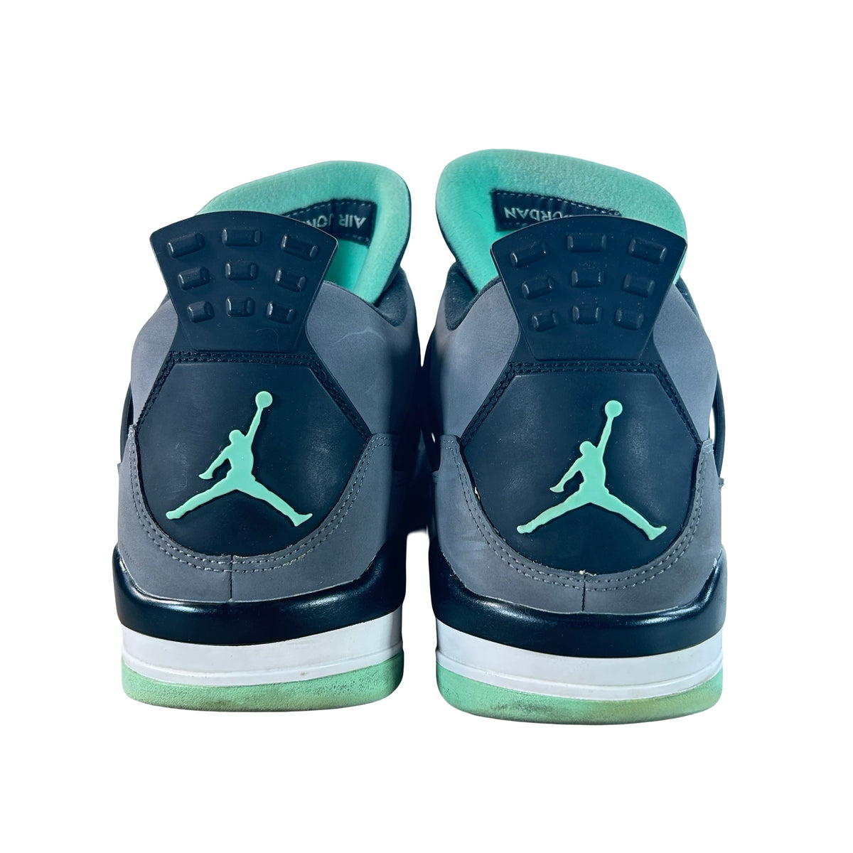 308497 033 Jordan 4 Retro Green Glow [USED] - 12 M (Used)