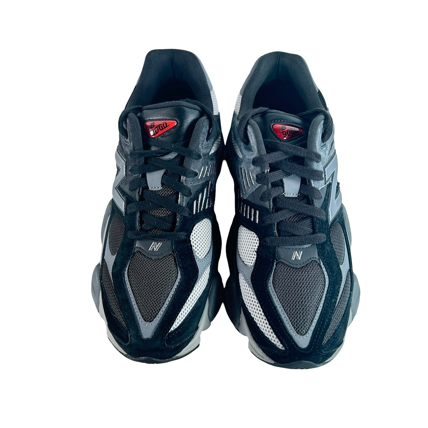 U9060BLK New Balance 9060 Black Castlerock Grey [USED] - 11 M (Used)