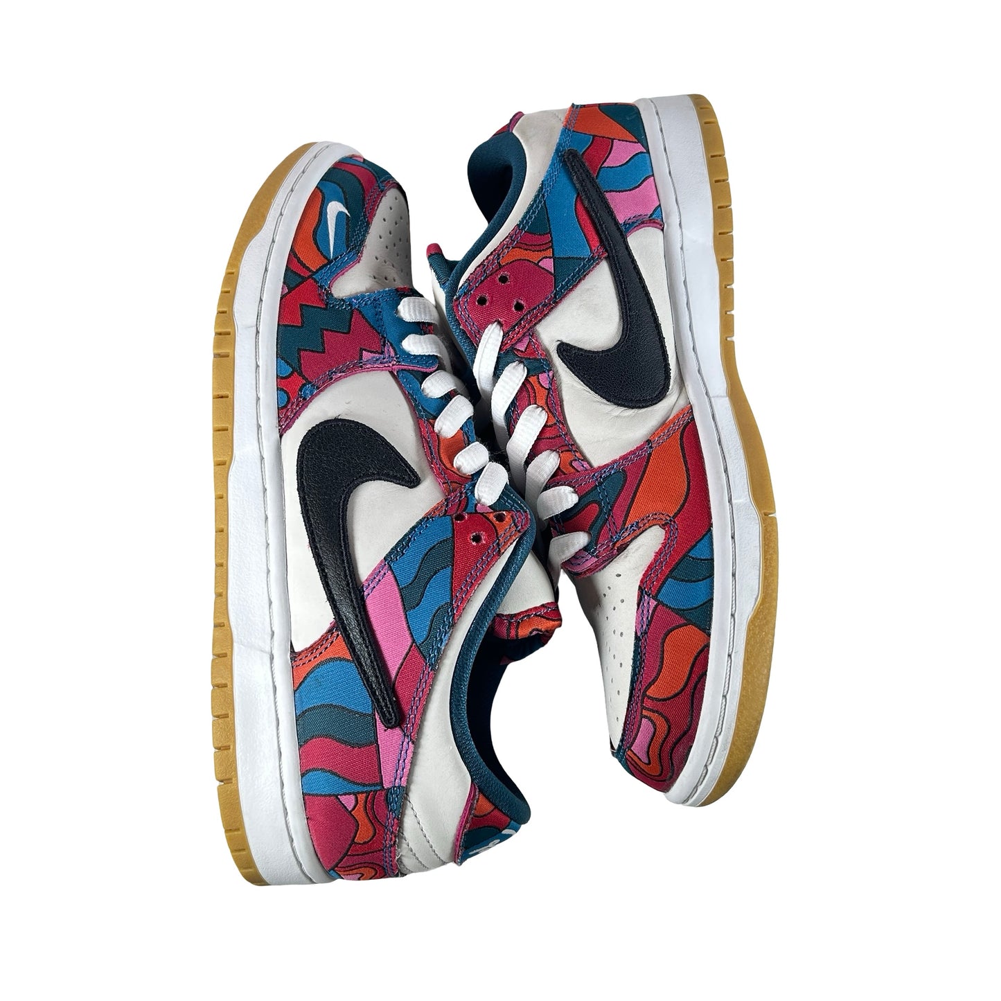 DH7695 600 Nike SB Dunk Low Pro Parra Abstract Art (2021) [USED] - 8.5 M (Used)
