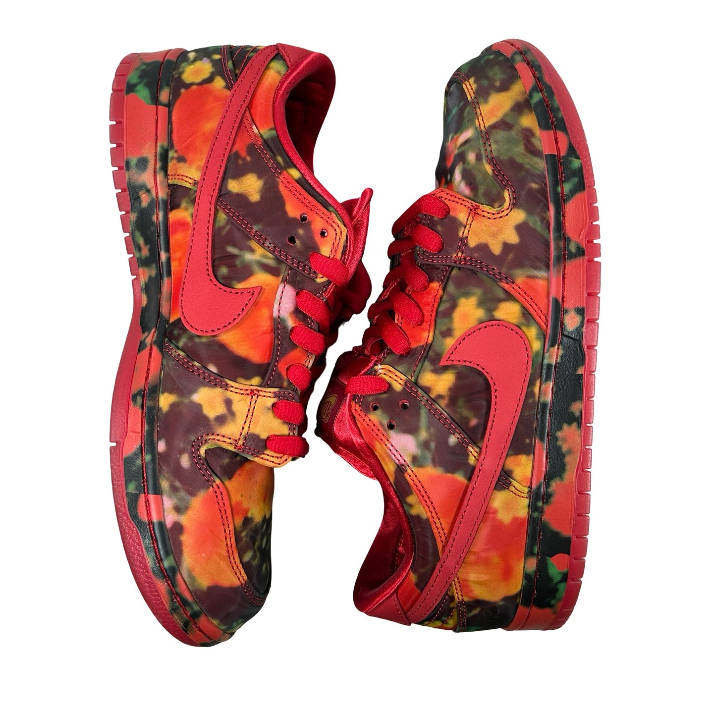 FZ1291 600 Nike SB Dunk Low The Wizard of Oz Poppy Field [USED] - 10.5 M (Used)