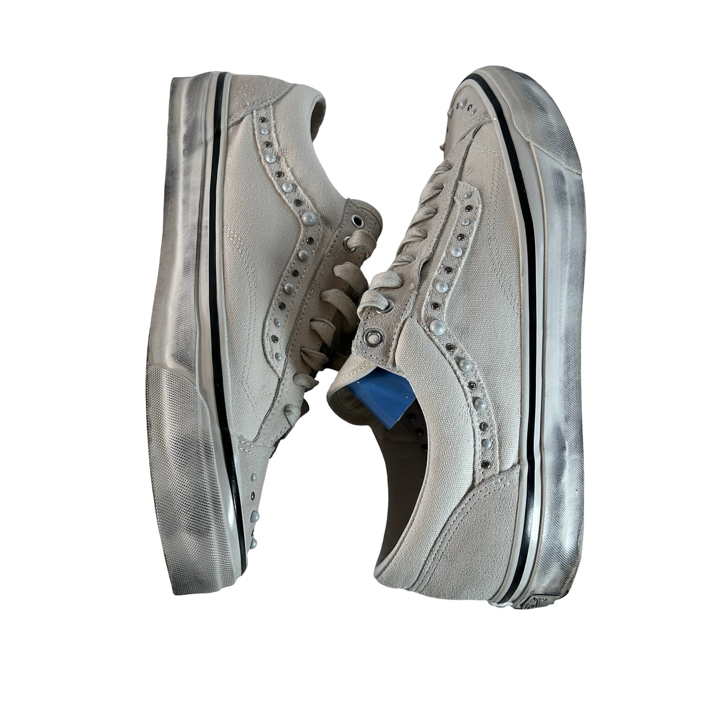 VN000E8VCCZ Vans OTW Old Skool 36 Pearlized Pack Marshmallow [USED] - 13 M (Used)