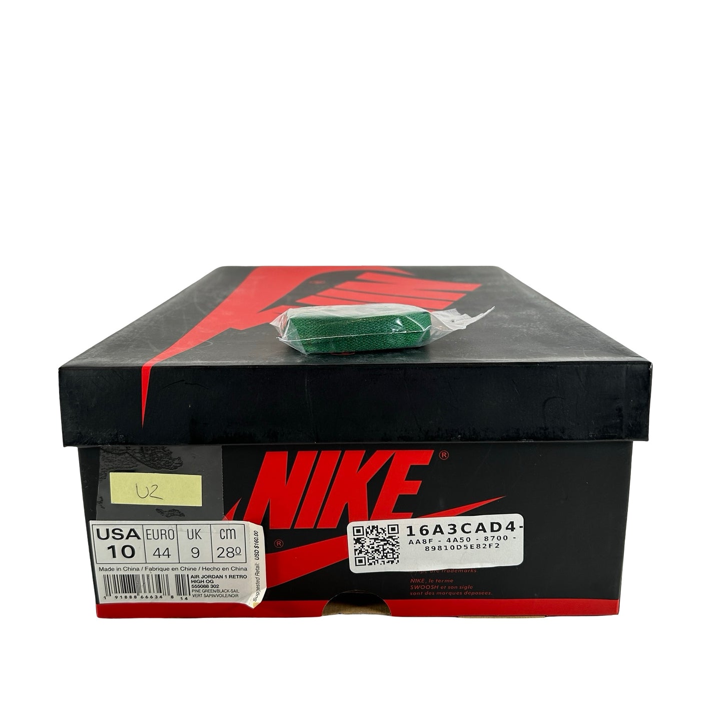 555088 302 Jordan 1 Retro High Pine Green [USED] - 10 M (Used2)