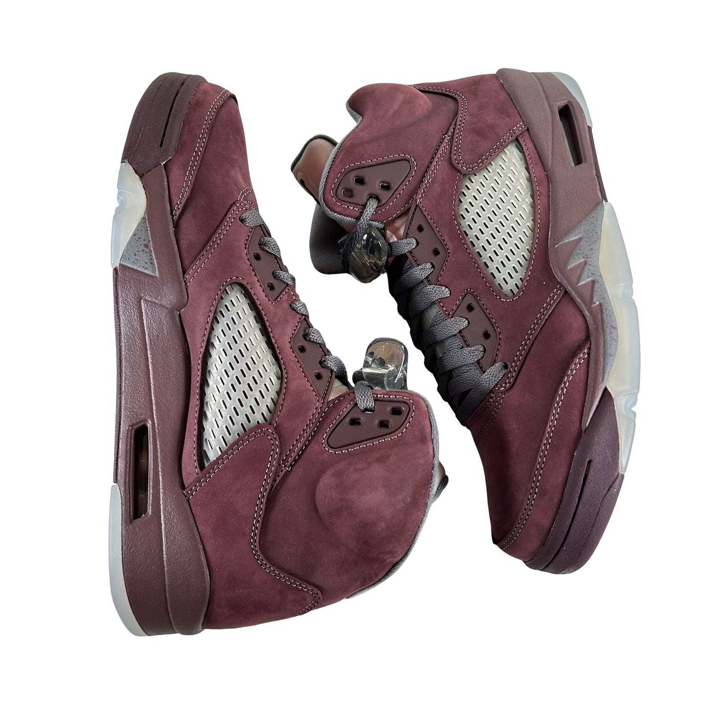 DZ4131 600 Jordan 5 Retro Burgundy [CONDITIONAL] - 9 M (Yellowing)