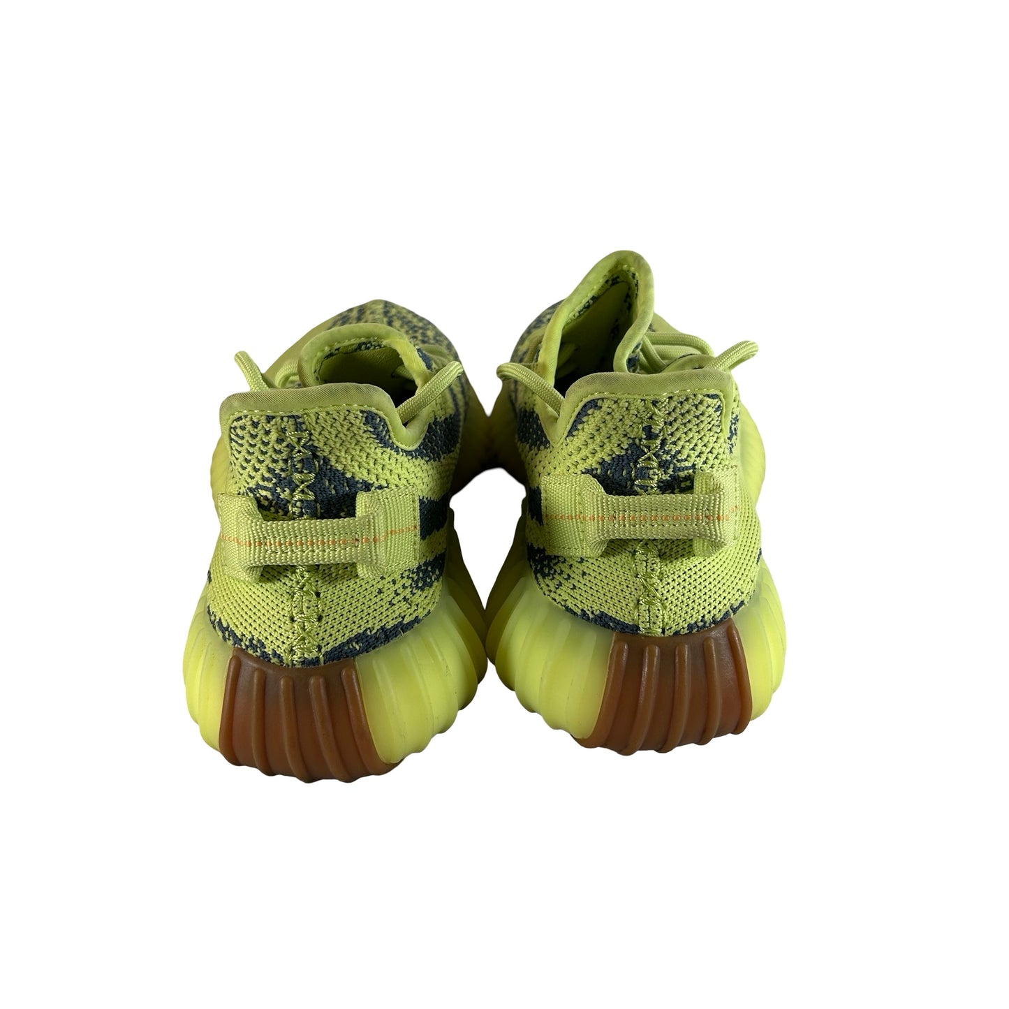 B37572 adidas Yeezy Boost 350 V2 Semi Frozen Yellow [USED] - 5 M (Used)