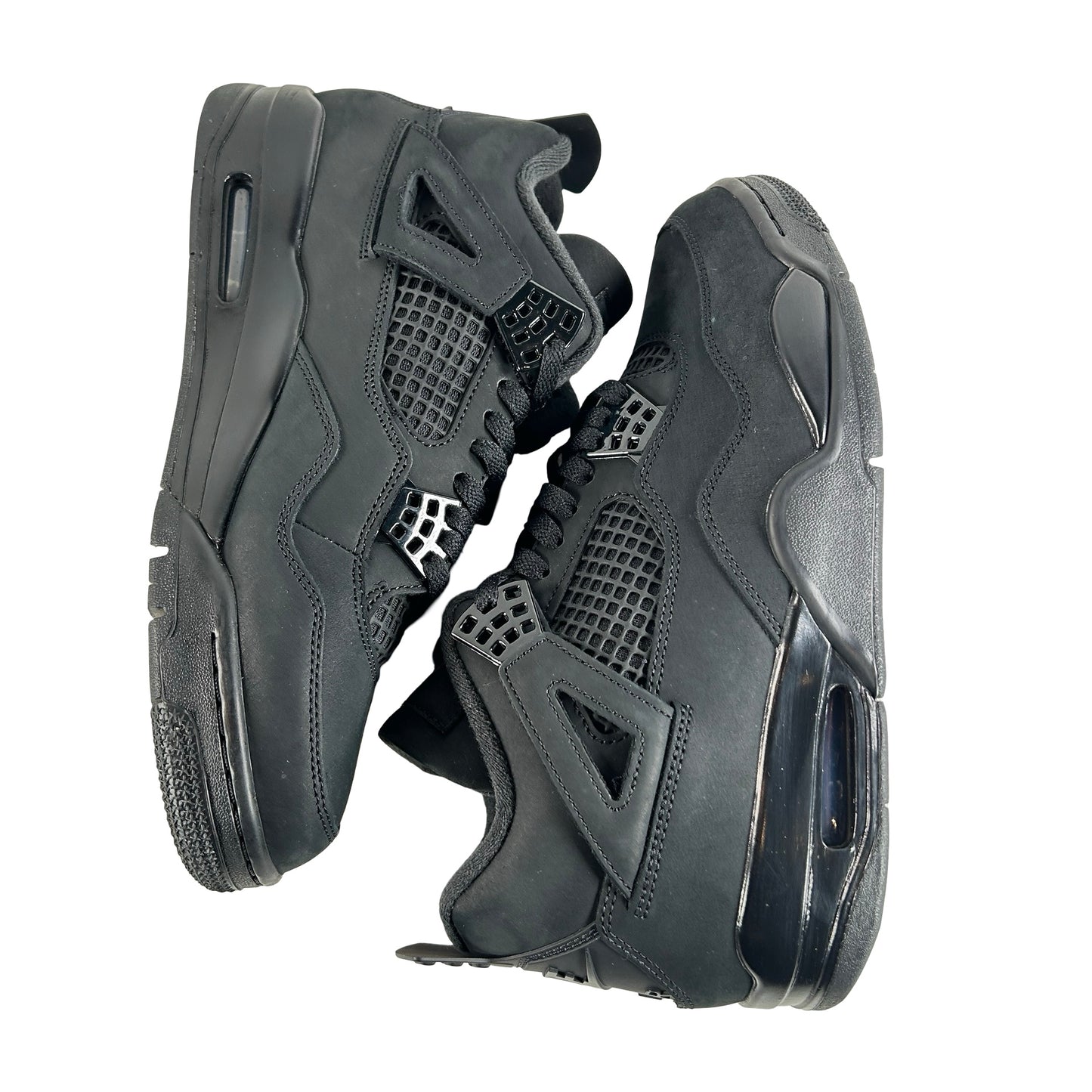FV5029 010 Jordan 4 Retro Black Cat (2025) [USED] - 9 M (Used)