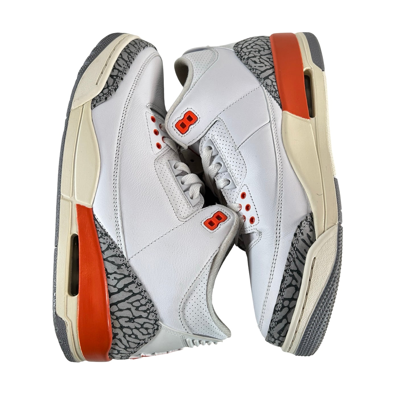 CK9246 121 Jordan 3 Retro Georgia Peach (Women's) [USED] - 11 W (Used)