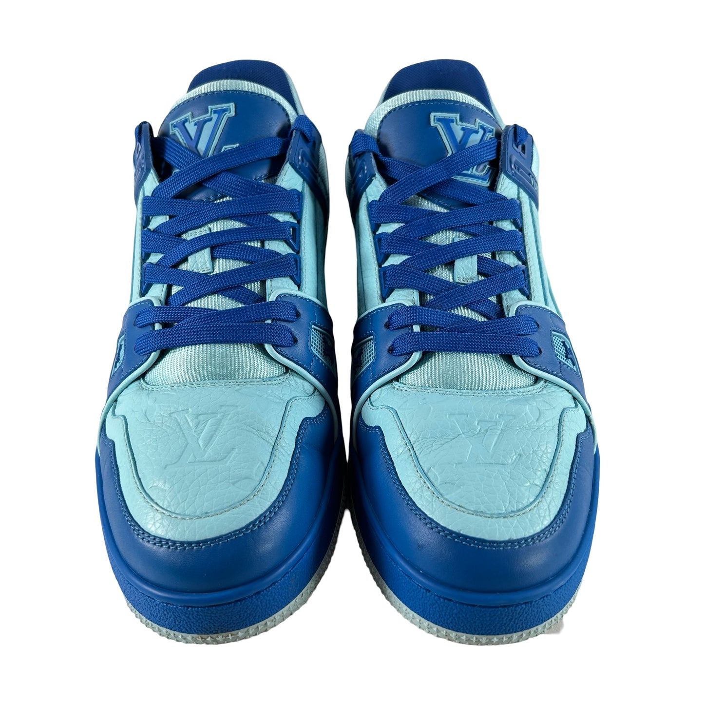 Louis Vuitton Trainer Blue [USED] - LV 9.5 (US 10.5) (Used) (No Box)