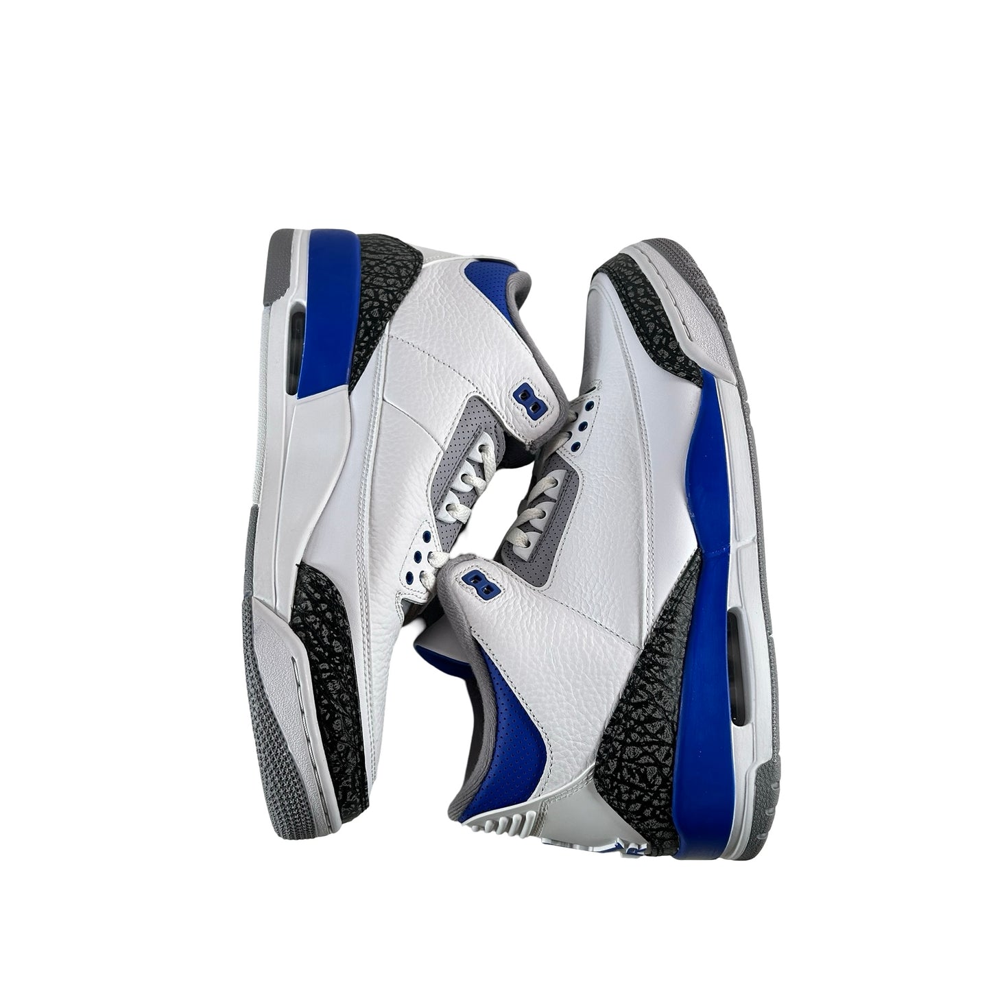 CT8532 145 Jordan 3 Retro Racer Blue [CONDITIONAL] - 12 M (Yellowing)