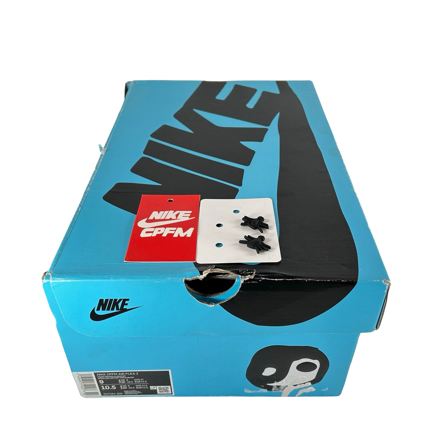 DV7164 300 Nike CPFM Air Flea 2 Cactus Plant Flea Market Faded Spruce [USED] - 9 M (Used)