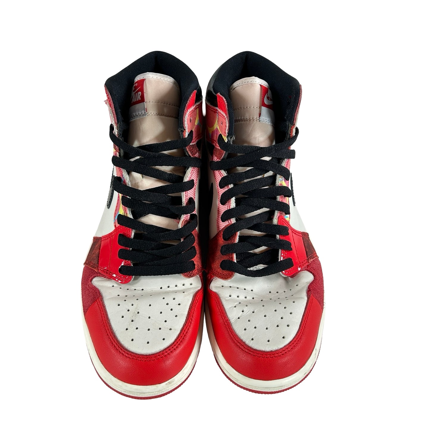 DV1748 601 Jordan 1 Retro High OG Spider-Man Across the Spider-Verse [USED] - 9 M (Used2)