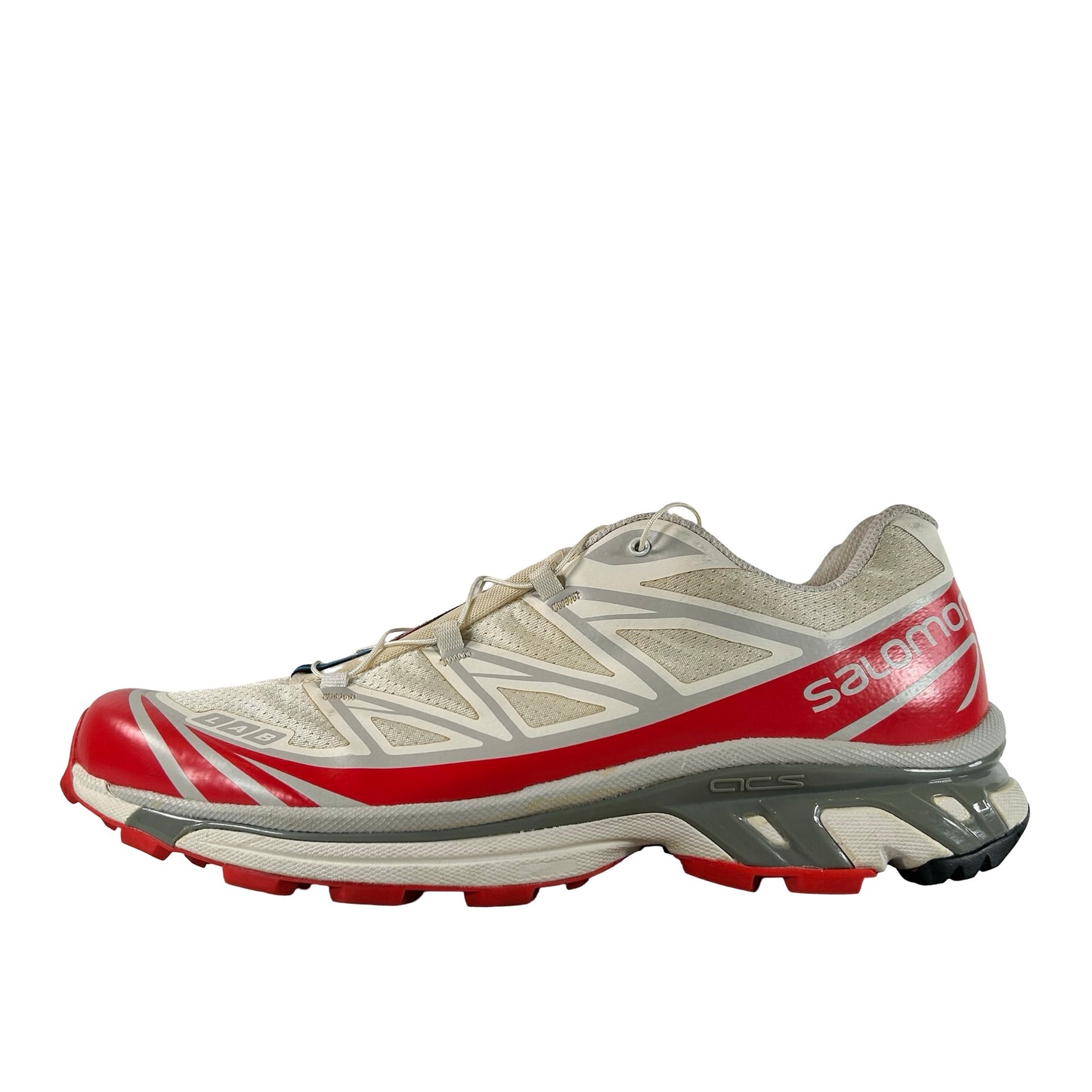 L47293300 Salomon XT-6 Shortbread Poppy Red [USED] - 13 M (Used) (No Box)