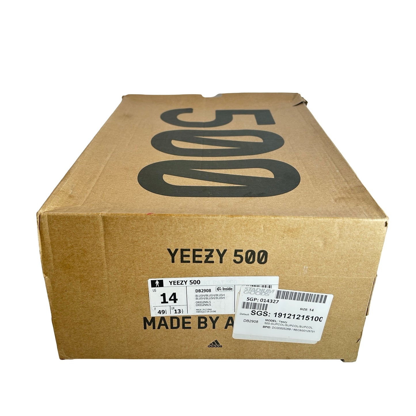 DB2908 Adidas Yeezy 500 Blush [USED] - 14 M (Used)